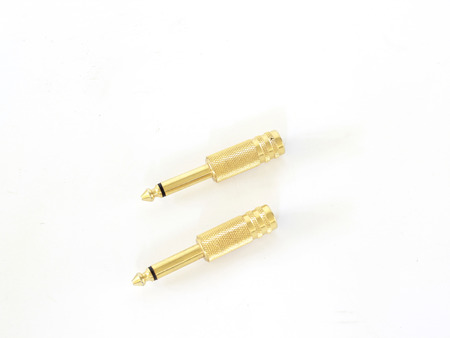 Jack Gold plug speakers.