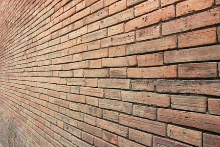 Old vintage brick wall and floor for pattern and background