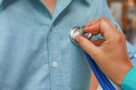 Doctors are encouraging patients on doctors table in hospital. to have the power to fight off...