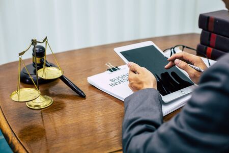 Legal Advisors provide business tax advice to clients.