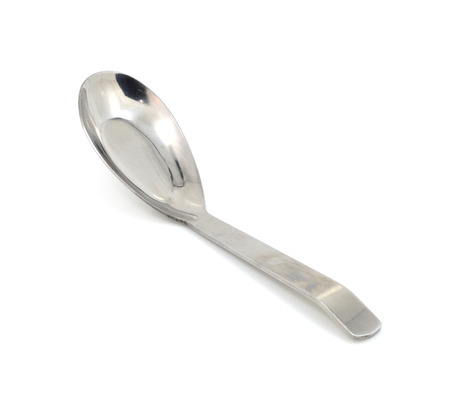 Spoon isolated on white backgroundの写真素材