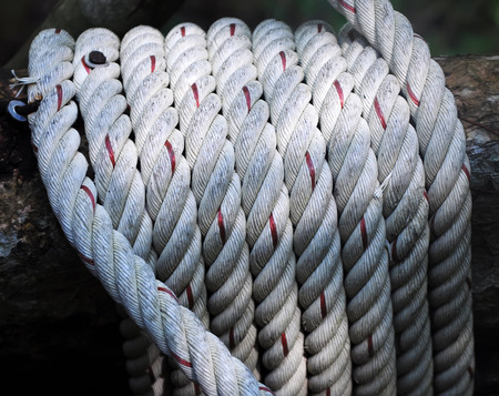 Rope knot backgroundの写真素材