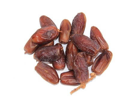 Date palm in white backgroundの写真素材