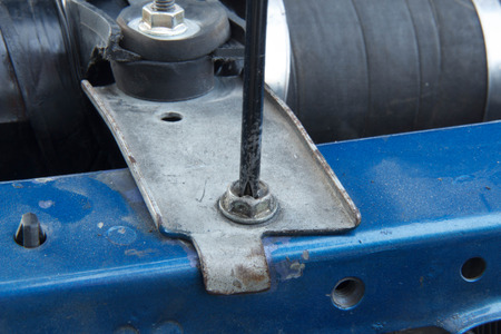 Car mechanic work  の写真素材