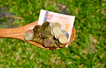 Keep money safeの写真素材