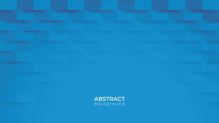 Abstract modern square background. blue geometric texture. vector illustration のイラスト素材