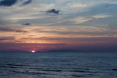 Sunsetの写真素材