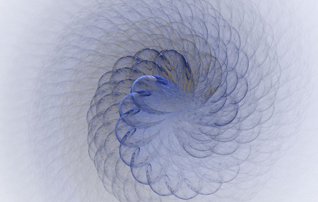 abstract blue flame on the white backgroundの写真素材