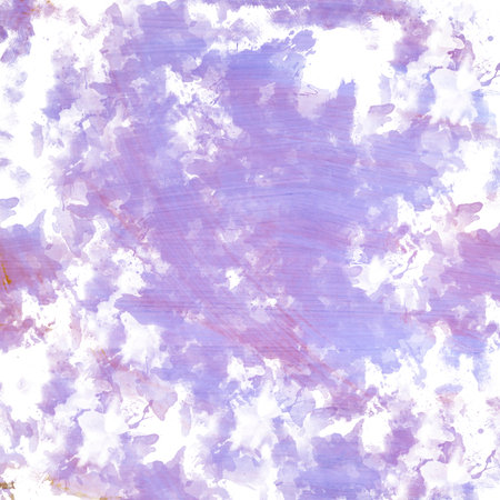 Abstract watercolor on white background. Colored splashes on paper.の写真素材