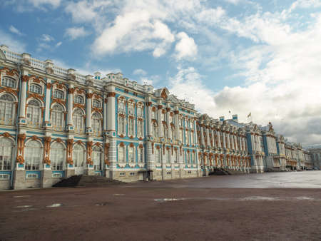 Catherine Palace In Pushkin, Russiaの素材