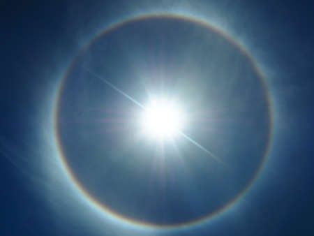 Close Up Of Solar Eclipse Backgroundの写真素材