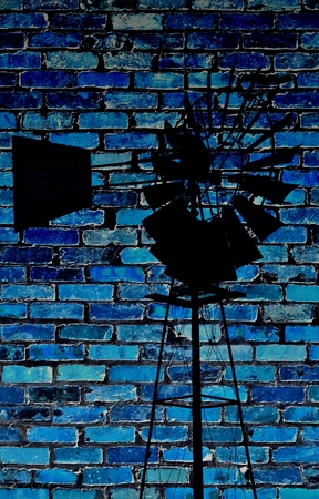 Wimdmill water pump impressionの写真素材