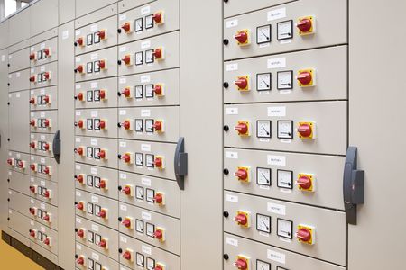 Electrical panel for motors control