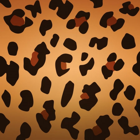Vector background with leopard fur textureのイラスト素材