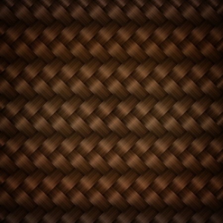 Seamless tiling wicker textureのイラスト素材