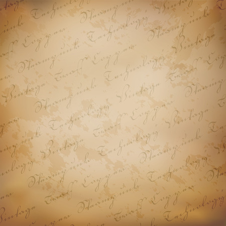 Steampunk background with retro text on aged paperのイラスト素材