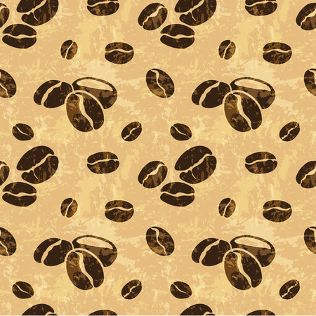 Vector seamless tiling patterns - coffee. For printing on fabric, scrapbooking, gift wrap.のイラスト素材
