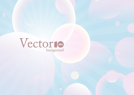 Abstract geometric background with place for text in blue and pink colorのイラスト素材