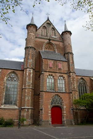 Pieterskerk. Church in Leidenの写真素材