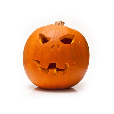 Halloween pumpkin lantern の写真素材