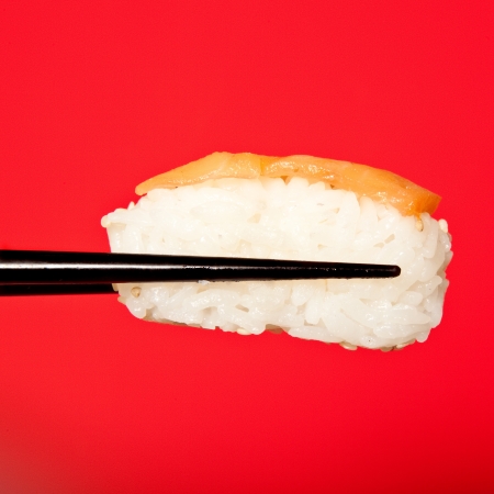 Salmon sushi の写真素材