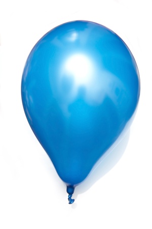 Baloon isolated on a white studio background.の写真素材