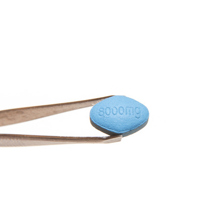 Generic blue erectile dysfunction pillの写真素材