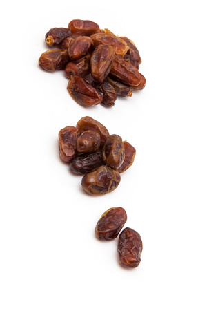 Halawi dates isolated on a white background.  の写真素材