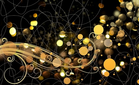 Abstract background with a circles