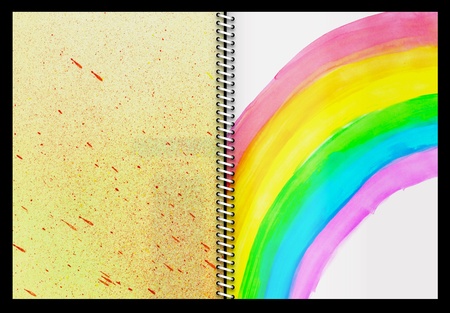 THE BOUND SHEET OF PAPERの写真素材