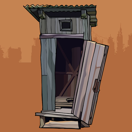 Old rustic wood.のイラスト素材