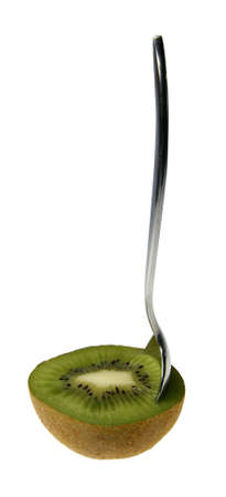 Kiwi with の写真素材