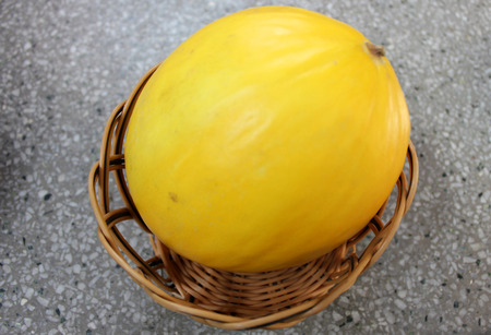 Canary melonの写真素材