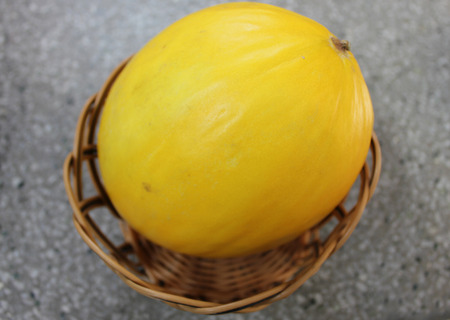 Canary melonの写真素材