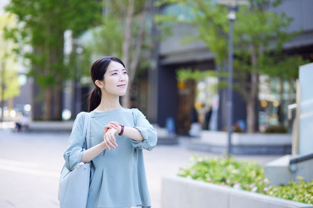 Japanese businesswomanの写真素材