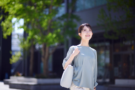 Japanese businesswomanの写真素材
