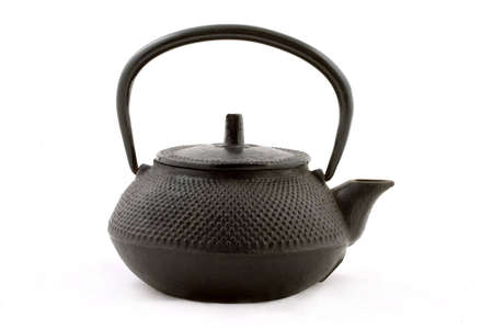 The Chinese iron teapot isolatedの写真素材