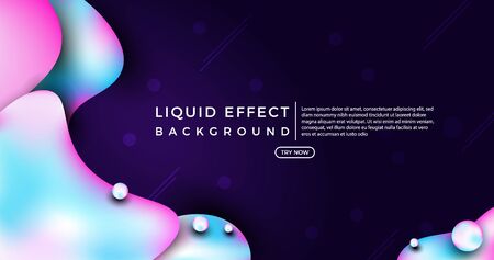 liquid abstract background templateのイラスト素材