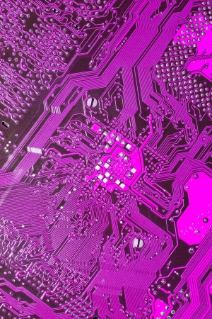 electronic circuit boardの写真素材