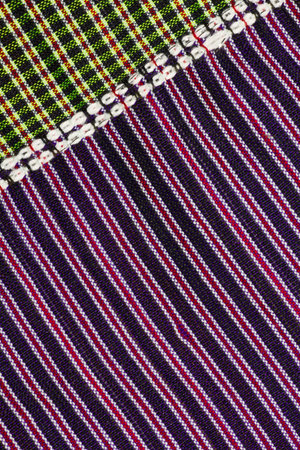 pattern and line of the fabric and background 