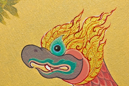 The face of  Garuda kingのeditorial素材