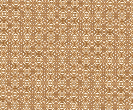 Golden Flower of Seamless Patternの写真素材