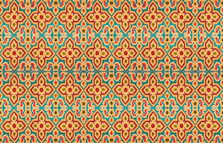 ceramic texture made from handicraft in the emerald buddha temple for background の写真素材