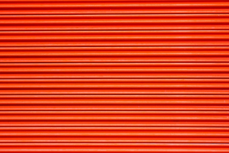 Orange metal doorの写真素材