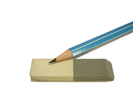 pencils with an eraser