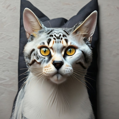 Kitty. The cat is fabulous.の素材