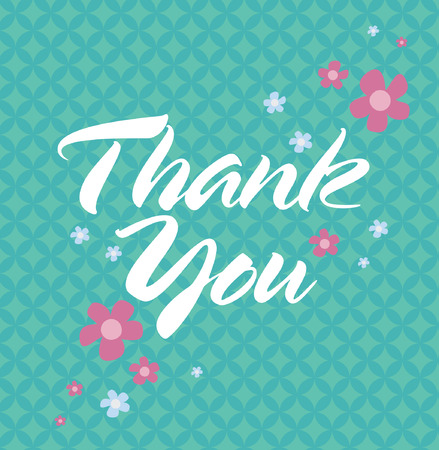 thank you cardのイラスト素材