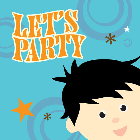 Party Invitationのイラスト素材