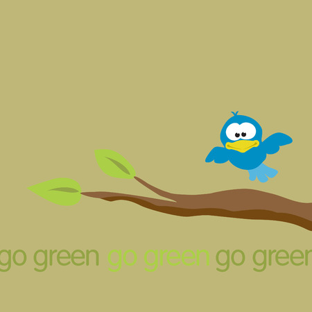 go greenのイラスト素材