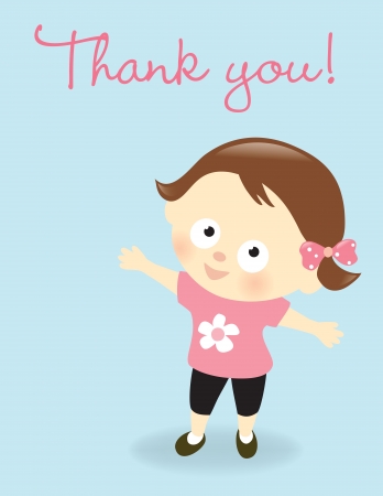 Thank you!のイラスト素材